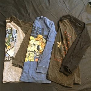 Boys Long Sleeve T-shirts (3)